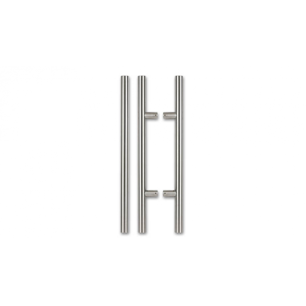 Kale stainless glass door handle